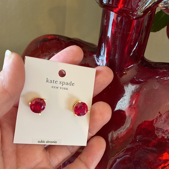 NWT Kate Spade Cubic Zirconia earrings - Picture 5 of 7